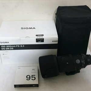 소니 E마운트 시그마 렌즈 150-600mm F5-6.3 DG DN OS Sports 렌즈와 필터