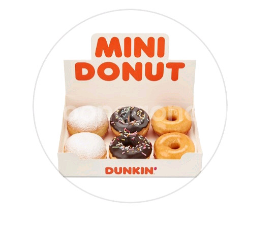 던킨미니도넛세트 1장 11일까지--0