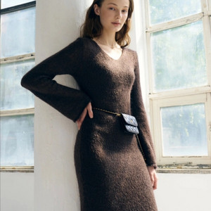 니트 원피스 셋업