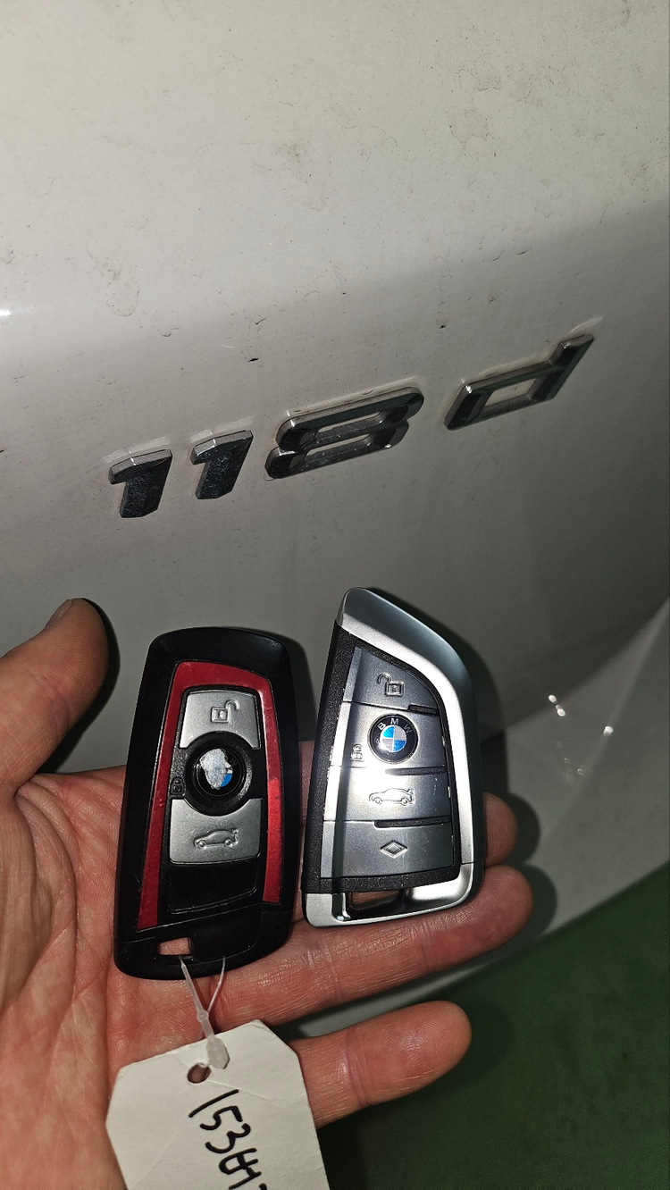 BMW 118d 1시리즈 2014년식 분실 후 신형 스마트키 추가 제작 완료 이미지