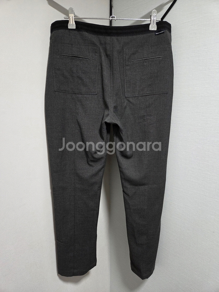 MARINA YACHTING 벨티드 크롭 팬츠--3