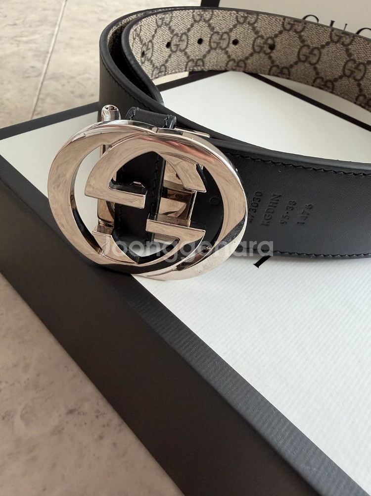 구찌 GG 캔버스 벨트--3