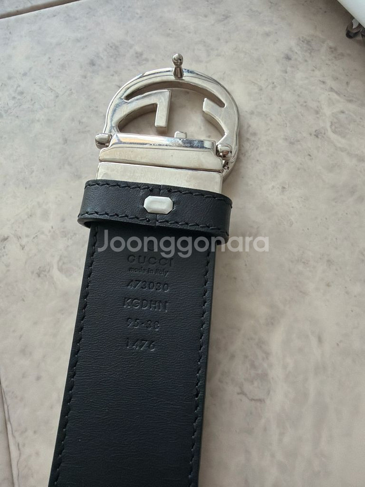 구찌 GG 캔버스 벨트--4