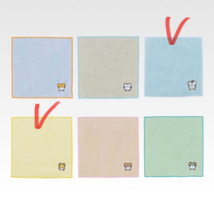 방가방가 햄토리 쿠지 핸드타올