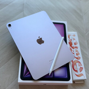 아이패드 에어11 m3 128기가 퍼플 /애플팬슬 프로 판매