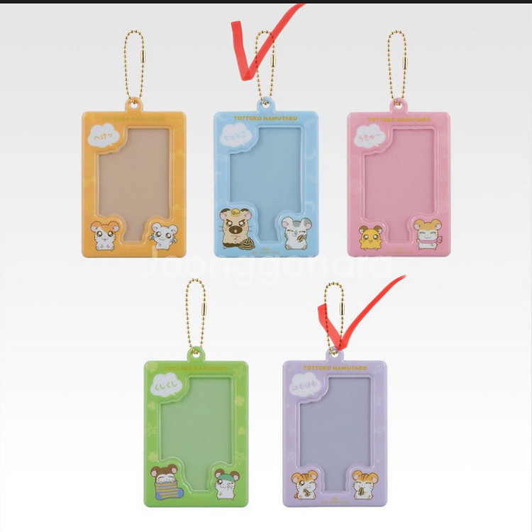 방가방가 햄토리 쿠지 카드홀더--0