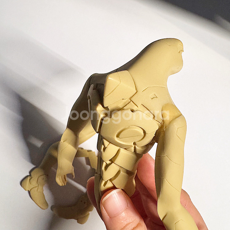 레어) 에반게리온 보크스 양산기 레진키트--4