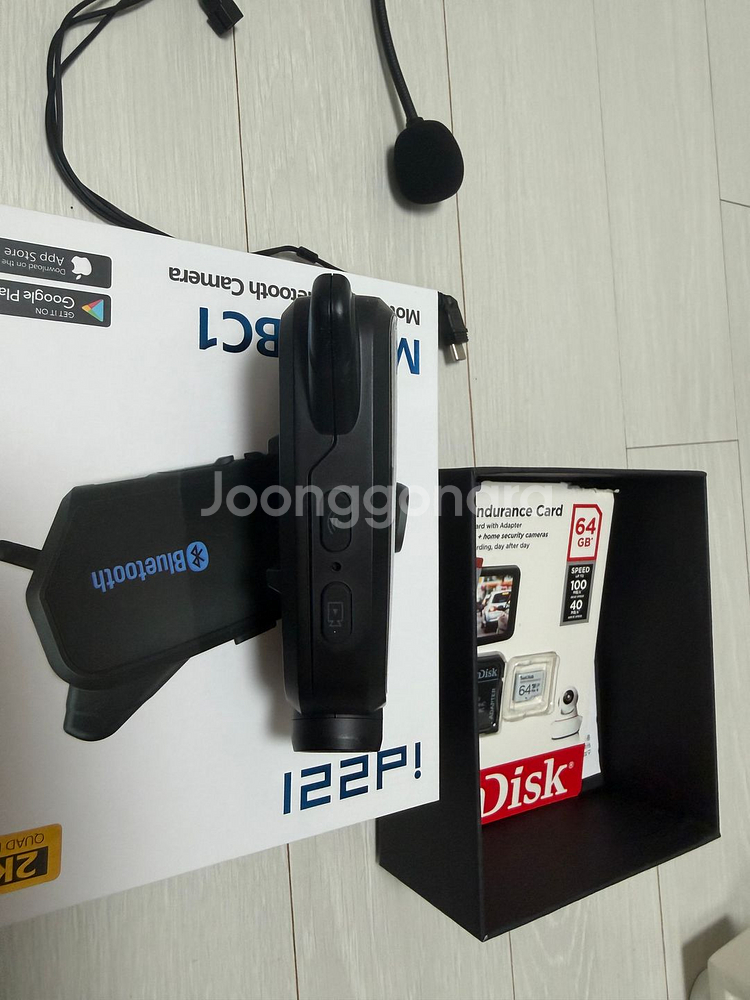 ID221 모토 BC1 블랙박스 액션캠 블루투스 헤드셋--3