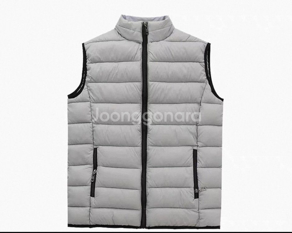 여성용 경량 패딩 조끼--2