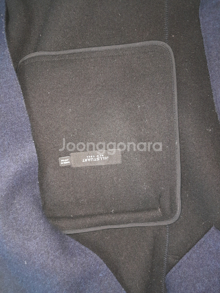 질스튜어트 남색 여성 모직 코트 85사이즈--1