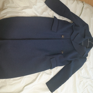 질스튜어트 남색 여성 모직 코트 85사이즈