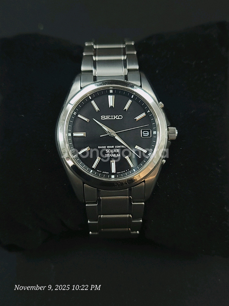 세이코 SEIKO SBTM217 엄청 깨끗한 쿼츠 시계 40만원 판매--0