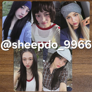 (빠른배송, 일괄) 뉴진스 하우스윗 공방 포토카드 포카 NEWJEANS HOW SWEET