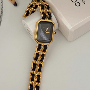 샤넬 프리미에르 금장 시계 M