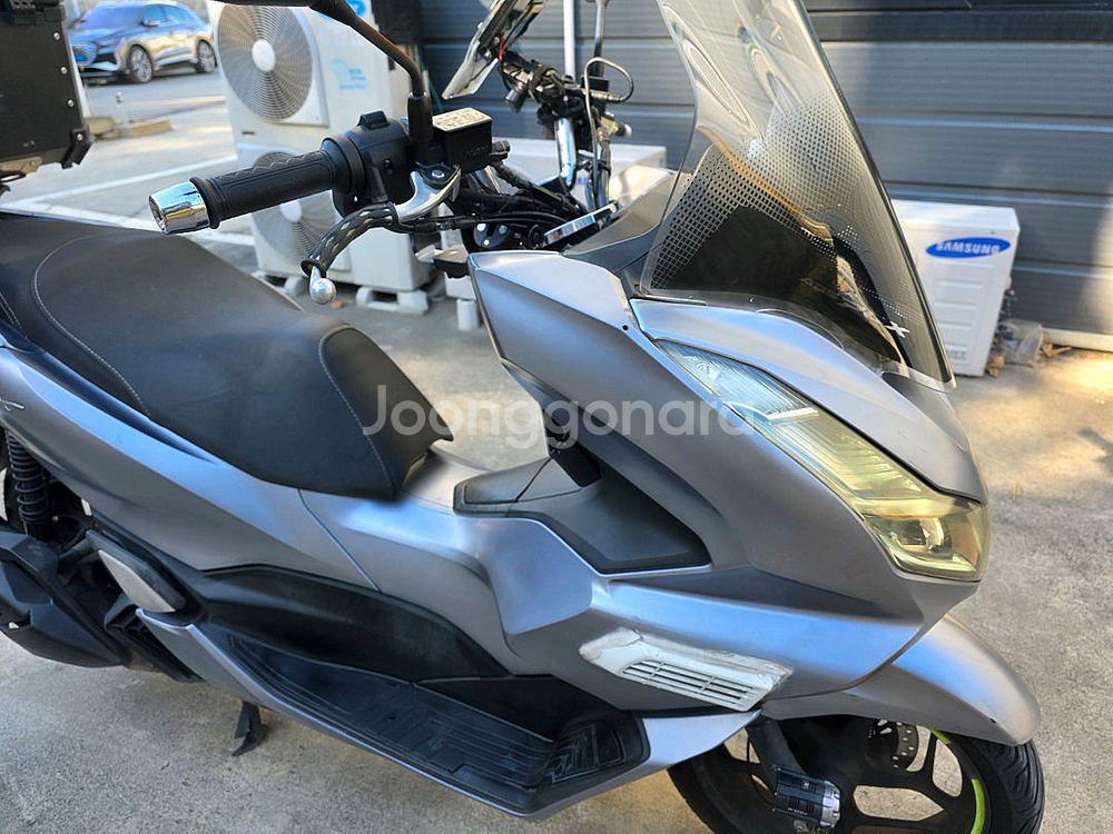 21년식 혼다 PCX 125 ABS 맷실버 판매--4