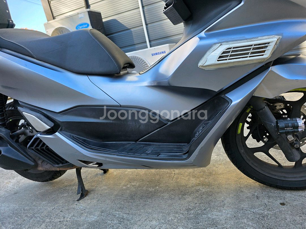 21년식 혼다 PCX 125 ABS 맷실버 판매--5