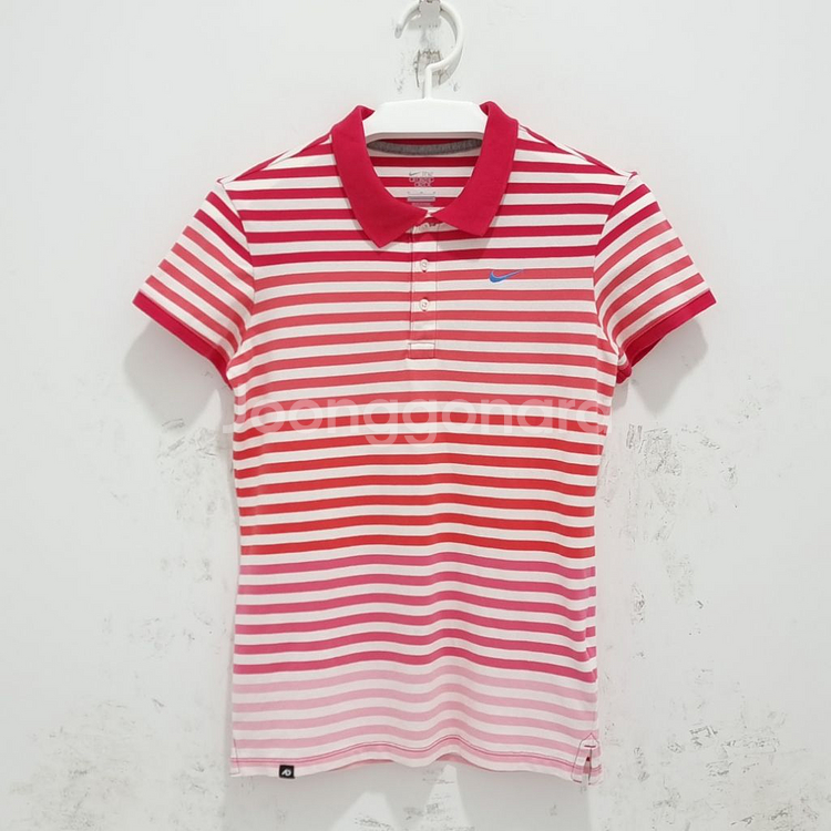 나이키 여성 티셔츠 반팔티 카라티 골프 트레이닝복 M--0