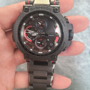 카시오 지샥 G-SHOCK MTG-B1000XBD-1AJF 레드 블랙 카본 이미지