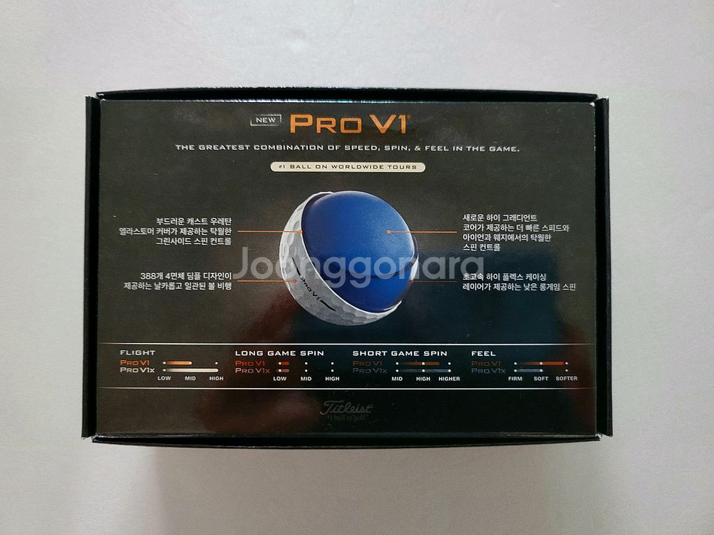 2025년 신상 타이틀리스트 PRO V1골프공--6