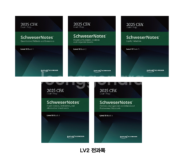 2025 CFA Level 2 전과목 교재 세트 pdf--1