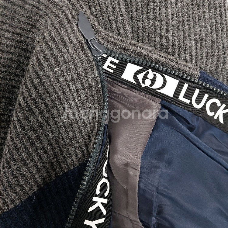 럭키슈에뜨 니트골지 롱스커트--7