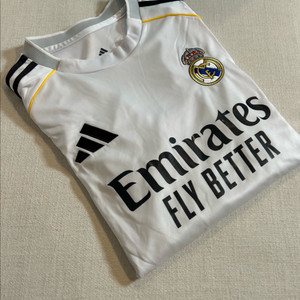 레알 마드리드 25/26 긴팔 홈 저지 아디다스 축구 유니폼 레플리카