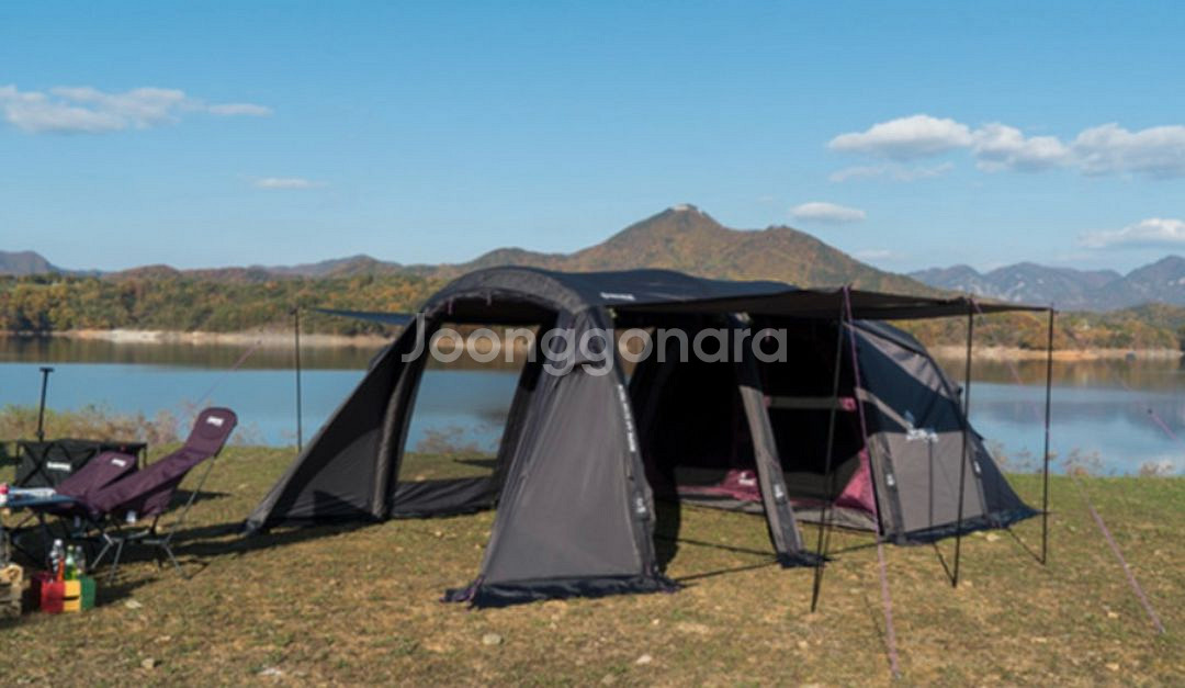 노스피크 a6 에어텐트 레이븐그레이--0