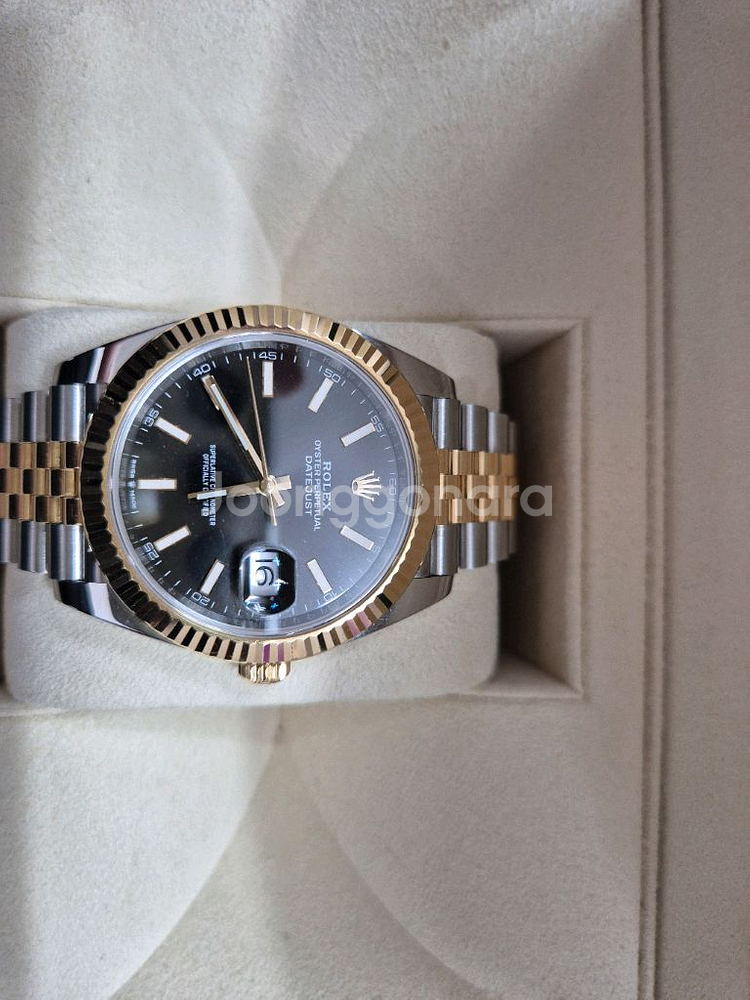 롤렉스 데이트저스트 콤비시계 (126333) 구구스 감정완료된 100%정품시계 입니다!--3