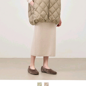 더캐시미어 윙 슬리브 구스다운 점퍼55 랑방 타임 마인