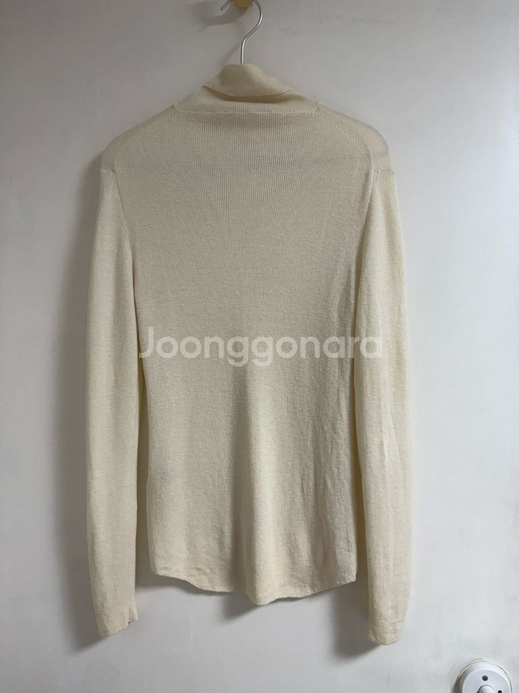 한섬)더캐시미어 캐시미어100 터틀넥 니트 M--3