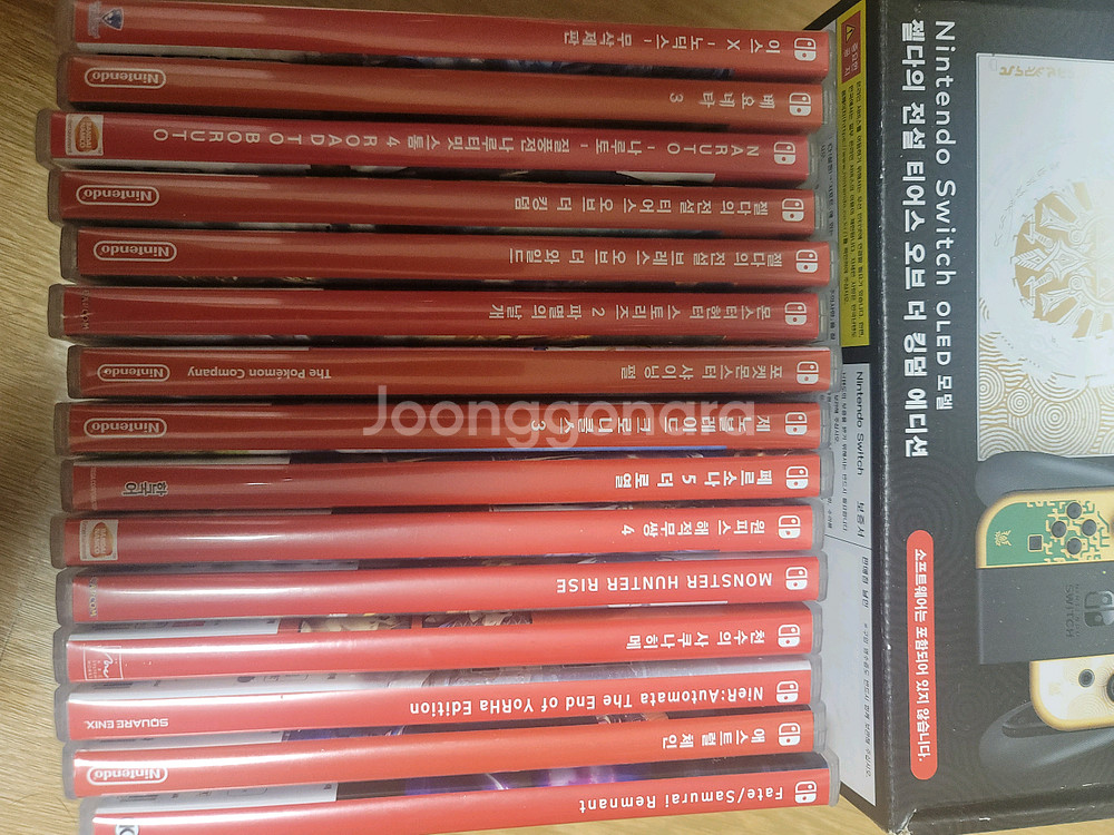닌텐도 스위치 OLED 젤다에디션,게임칩--7
