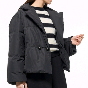 타임 디테쳐블 후드 구스다운 점퍼 랑방 마인 더캐시미어