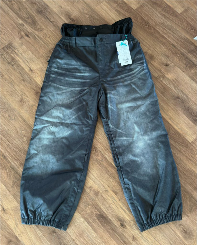 데님 흑청 보드 바지 XL 새제품--4