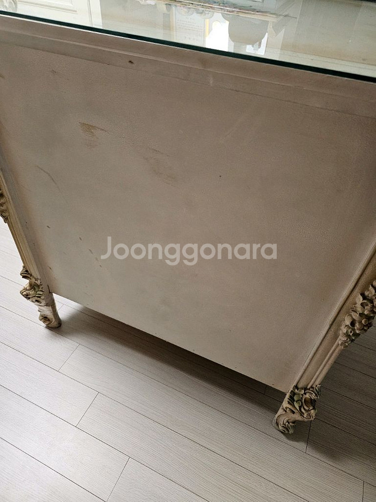 로코코 스타일 4단 서랍장--5