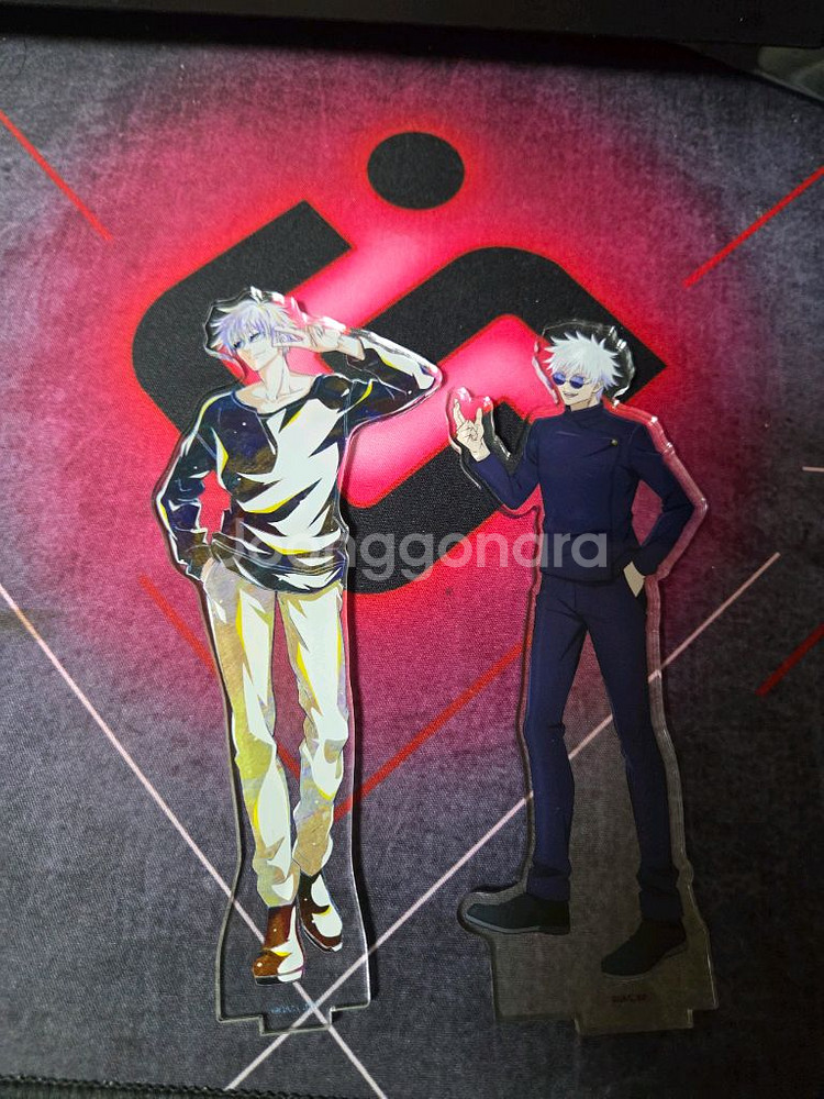 주술회전 고죠 사토루 아크릴 스탠드 키링 패널 판매합니다--4