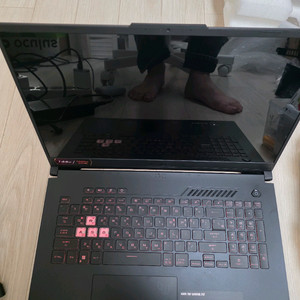 ASUS 게이밍 노트북 부품용 6800h 3050ti 4gb