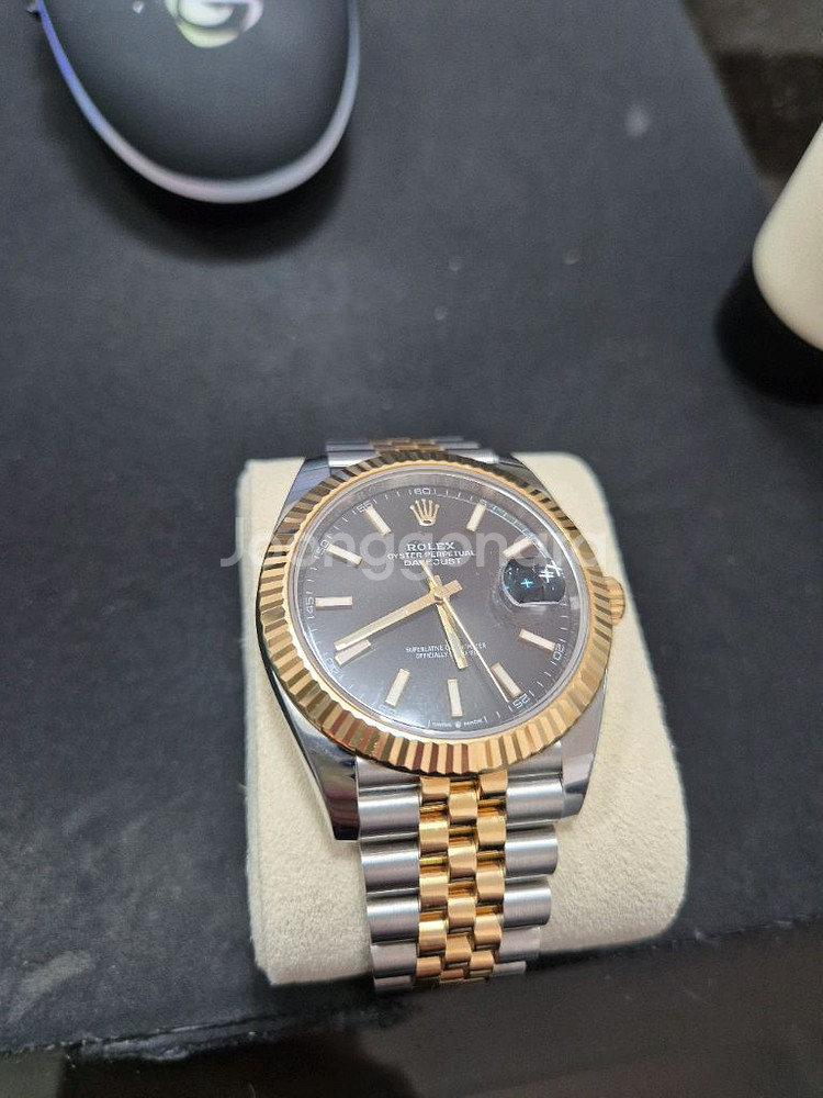 롤렉스 데이트저스트 콤비시계 (126333) 구구스 감정완료된 100%정품시계 입니다!--9