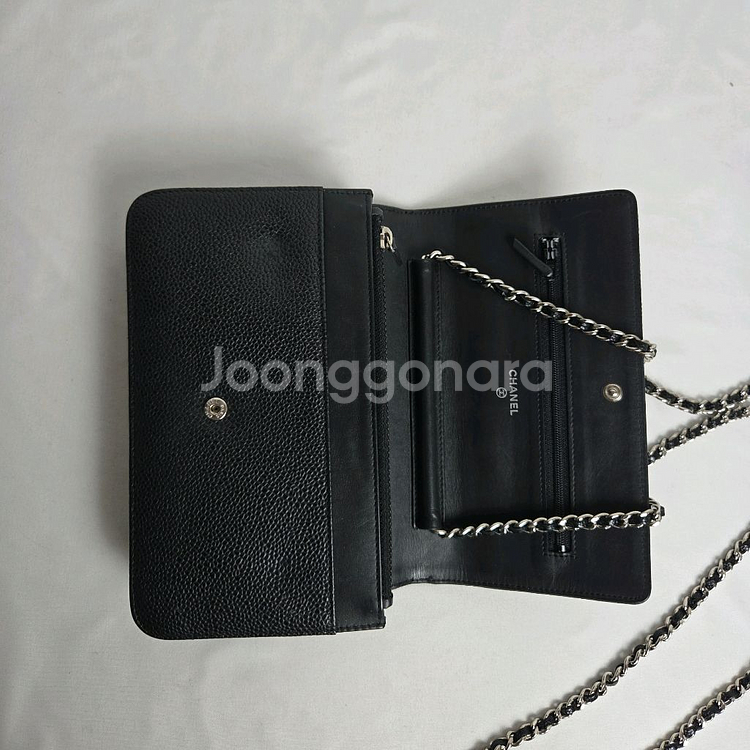 샤넬 woc 캐비어 블랙--8