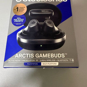 스틸시리즈 아크티스 게임버즈 블랙 색상