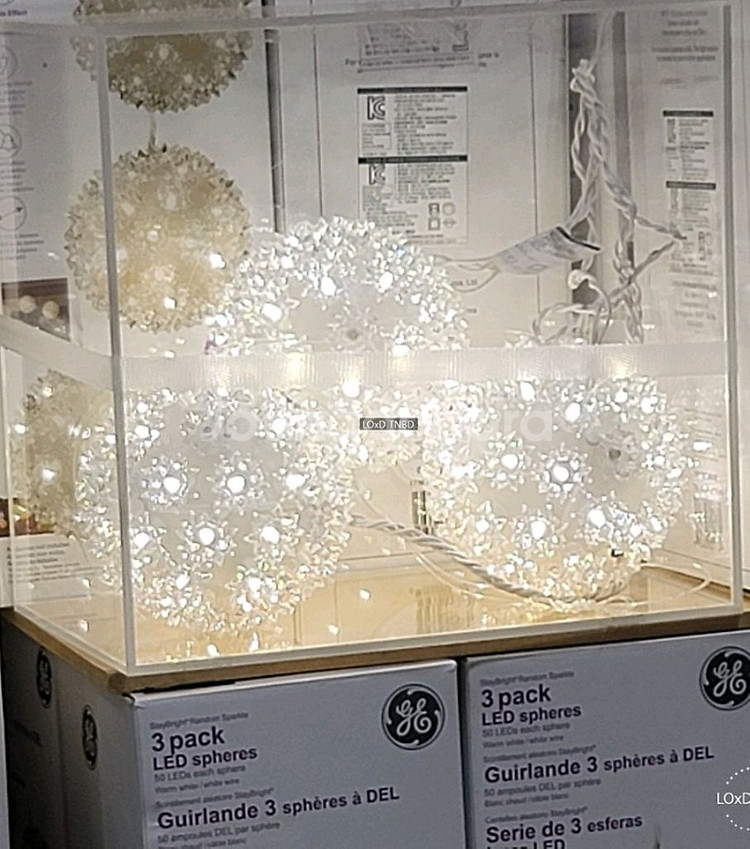 LED 볼 조명 3팩 세트--0