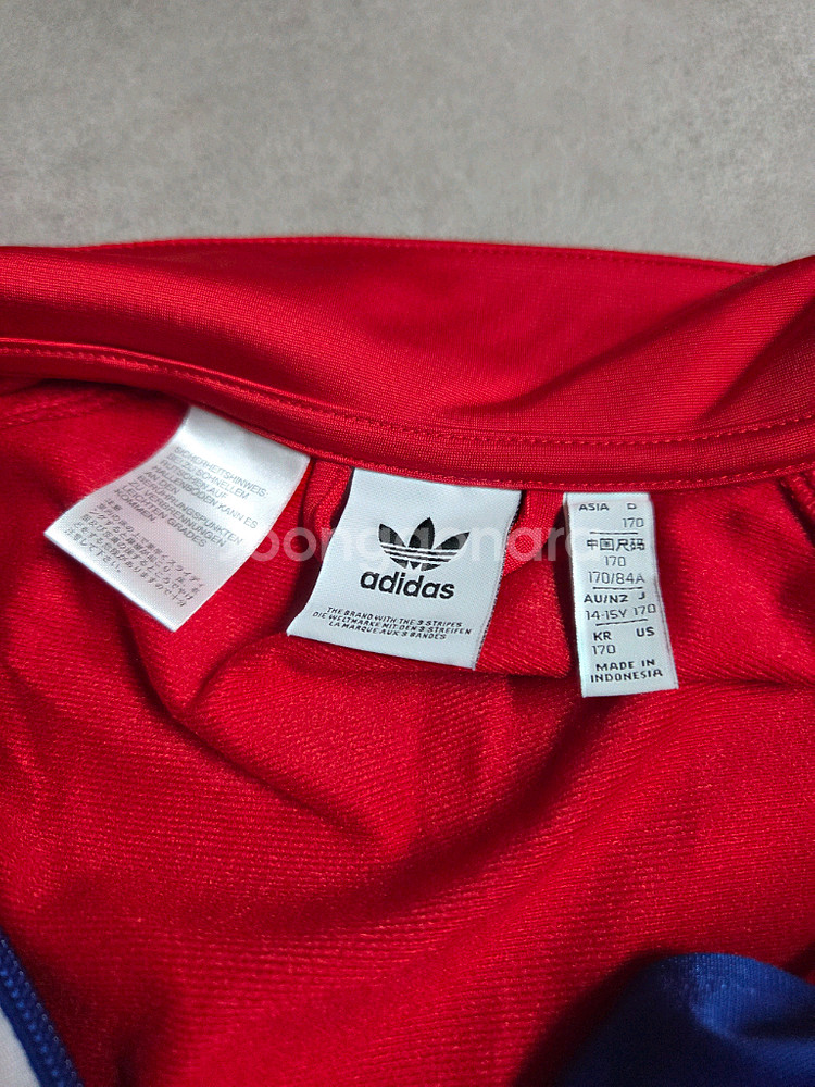 아디다스 저지 트랙탑 집업--2