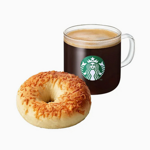 스타벅스 카페 아메리카노 T+탕종 파마산치즈베이글 기프티콘