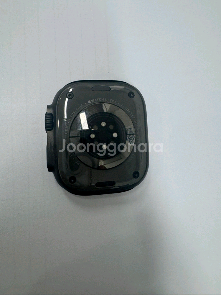 애플워치 울트라2 블랙 티타늄 49mm 100퍼센트--1