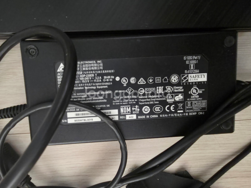 ASUS 게이밍 노트북 부품용 G731GU-EV005 9750h 1660ti 8gb--8