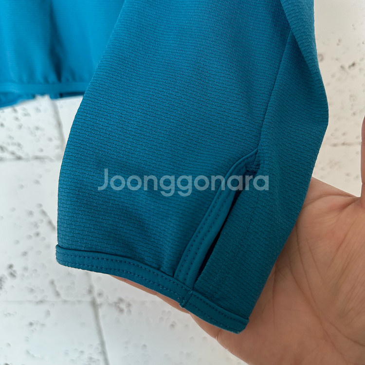 우먼L 유니클로 에어리즘 후드 집업--4