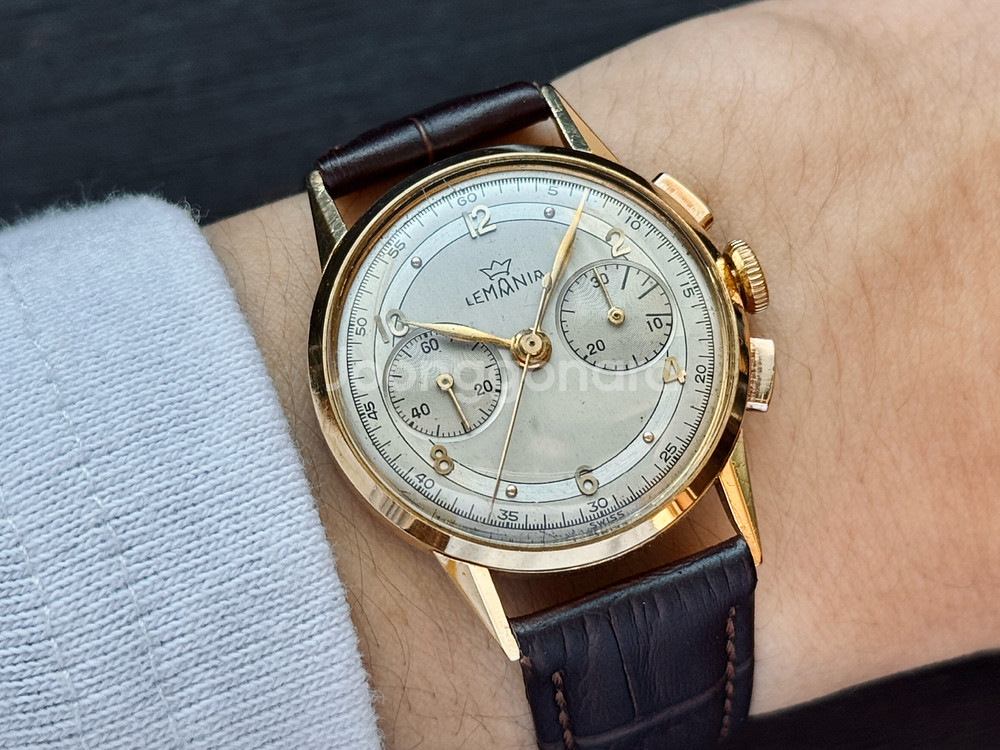 르마니아 CH-27 금통 수동 크로노그래프 (오메가 Cal.321,파텍필립 27,바쉐론콘스탄틴 1142) 팝니다--1
