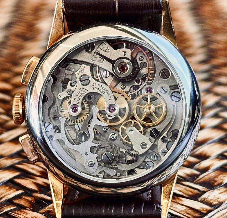 르마니아 CH-27 금통 수동 크로노그래프 (오메가 Cal.321,파텍필립 27,바쉐론콘스탄틴 1142) 팝니다--7