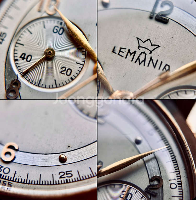 르마니아 CH-27 금통 수동 크로노그래프 (오메가 Cal.321,파텍필립 27,바쉐론콘스탄틴 1142) 팝니다--6