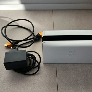 닌텐도스위치 oled 독 화이트, 충전기 일괄