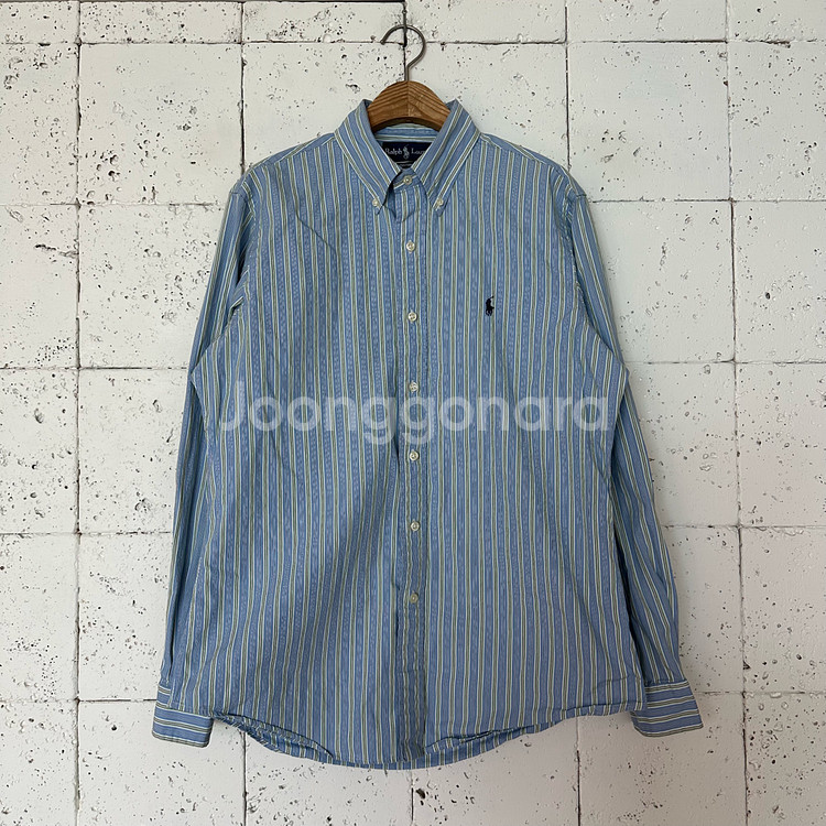 M 폴로 랄프로렌 스트라이프 셔츠--0